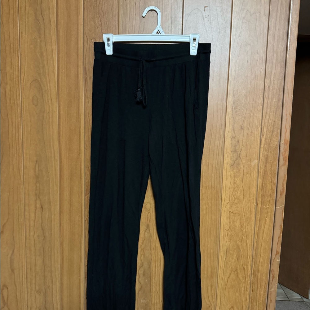 Stars Above Black Loungewear Pants